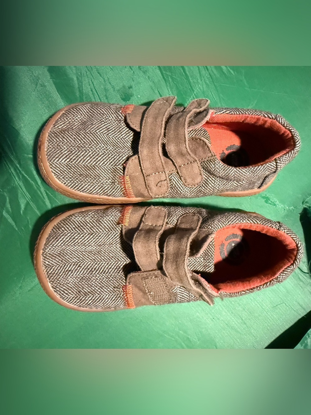 Livie & Luca Maverick Herringbone Sneakers — Size 12
